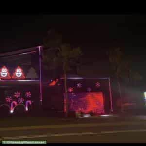 Christmas Light display at  Mullagh Street, Barden Ridge