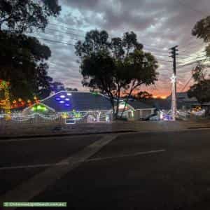 Christmas Light display at 57 Gulfview Road, Blackwood