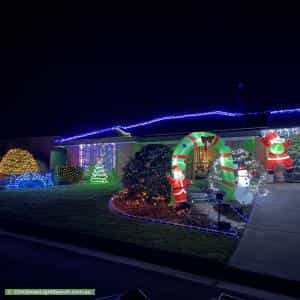 Christmas Light display at 13 Amelio Walk, Flagstaff Hill