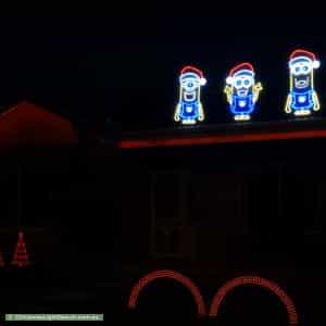Christmas Light display at 101 Robertsons Road, Taylors Lakes