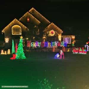 Christmas Light display at 26 Plenty Views Boulevard, Plenty