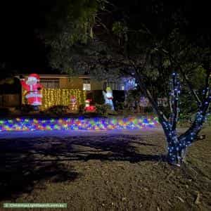 Christmas Light display at 109 Badimara Street, Fisher
