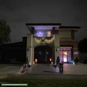 Christmas Light display at 17 Nutwood Crescent, Derrimut