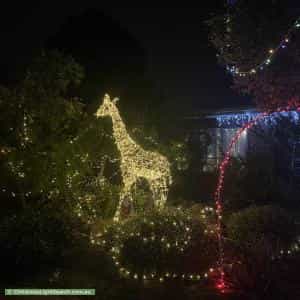 Christmas Light display at 9 Otira Road, Knoxfield