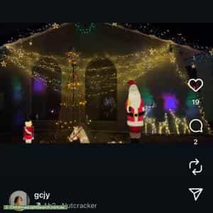 Christmas Light display at  Narval Way, Ferndale