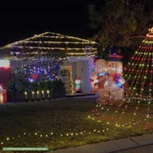 Christmas Light display at 11 Sistene Street, Baldivis