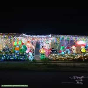 Christmas Light display at 36 Black Forest Road, Werribee