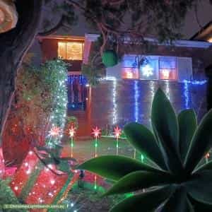Christmas Light display at 32 Judith Street, Seaforth