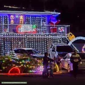 Christmas Light display at  29 Purdon Street, Old Beach