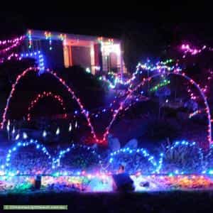 Christmas Light display at 21 Passatt Street, Encounter Bay