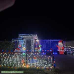 Christmas Light display at 60 Tudor Crescent, Smithfield Plains