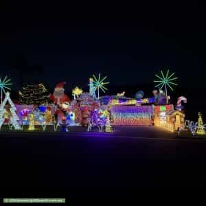 Christmas Light display at 11 Bundoora Street, Upper Coomera