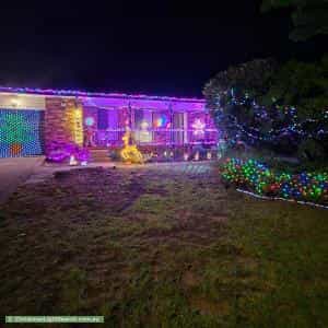 Christmas Light display at 12 Evison Close, Cambewarra Village