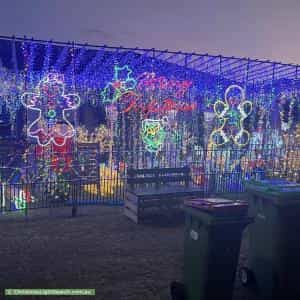 Christmas Light display at 22 Amberley Drive, Pakenham