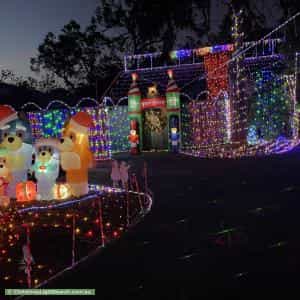 Christmas Light display at 35 Hutton Avenue, Ferntree Gully