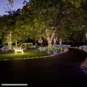 Christmas Light display at 58 Caithwill Court, Narre Warren North