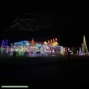 Christmas Light display at 20 Hermitage Crescent, Thornlands