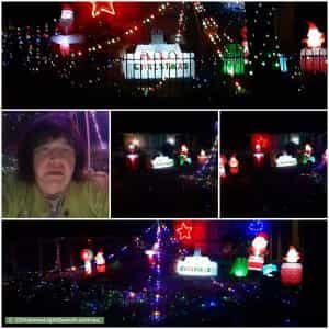 Christmas Light display at 22 Elizabeth Avenue, Capel Sound
