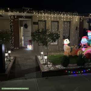 Christmas Light display at 30 Yorkville Road, Kalkallo