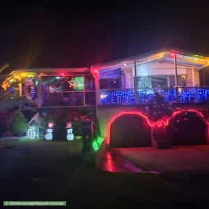 Christmas Light display at 6 Tasman Highway, St Helens