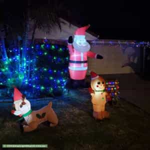 Christmas Light display at 104 James Josey Avenue, Springfield Lakes
