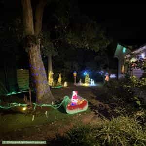Christmas Light display at 41 Dallas Avenue, Hughesdale