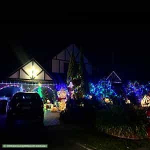 Christmas Light display at 37 Everingham Road, Altona Meadows