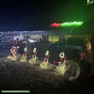 Christmas Light display at 78 Beaconsfield-Emerald Road, Emerald