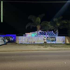 Christmas Light display at  Main South Road, Old Noarlunga