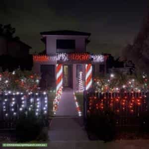 Christmas Light display at 59 Strathallan Road, Macleod