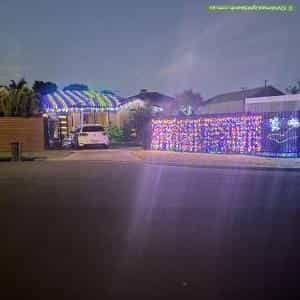 Christmas Light display at 7 Odell Place, Carrum Downs