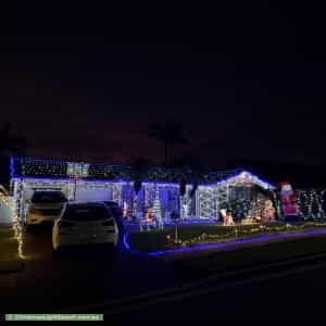 Christmas Light display at 25 Camilleri Avenue, Quakers Hill