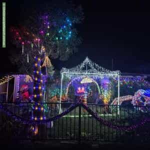 Christmas Light display at 7 Amy Street, Donnybrook