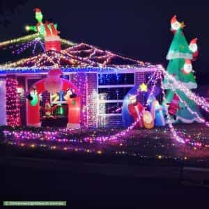 Christmas Light display at   Stan Crescent, Bonnells Bay