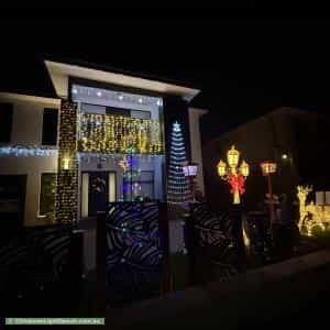 Christmas Light display at 10 Fernleaf avenue, Keysborough