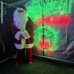 Christmas Light display at 36 Birun Street, Woodridge
