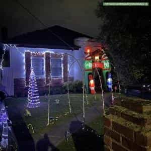 Christmas Light display at 255 Koornang Road, Carnegie