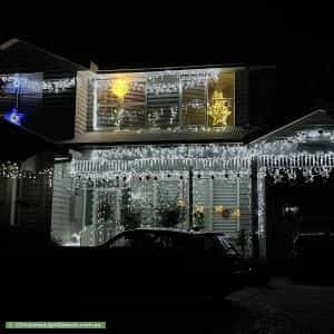 Christmas Light display at 64 Morgan Street, Carnegie
