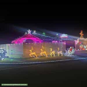 Christmas Light display at 9 Atanasoff Road, Tapping