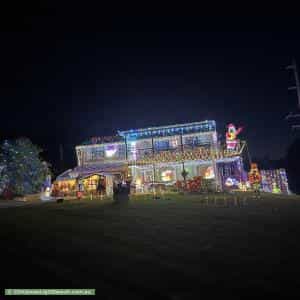 Christmas Light display at 32 Clarence Street, Maclean
