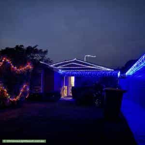 Christmas Light display at 26 Oakbank Boulevard, Whittlesea