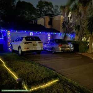 Christmas Light display at 11 The Kraal Drive, Blair Athol