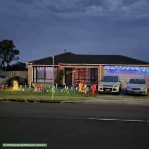 Christmas Light display at 22 Princes Avenue, Longwarry