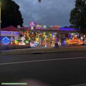 Christmas Light display at 61 Warrawee Circuit, Frankston