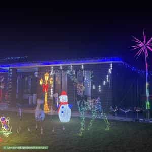 Christmas Light display at  Burkett Road, Angle Vale