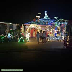 Christmas Light display at  Walseley Crescent, Gledswood Hills