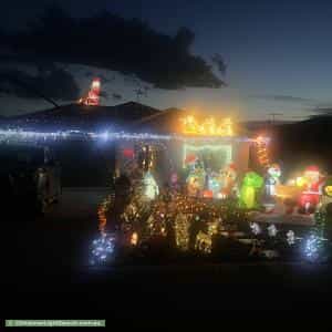 Christmas Light display at 28 Bonneville Parade, Pakenham