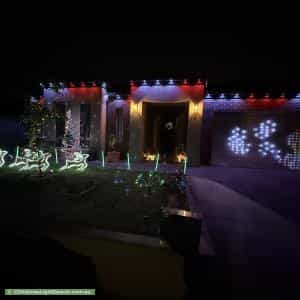 Christmas Light display at 3 Appleton Court, Narre Warren South