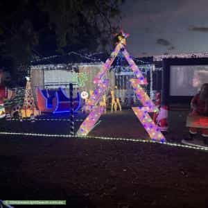 Christmas Light display at 99 Birdwood Road, Georges Hall
