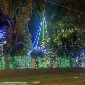 Christmas Light display at  2 Elonera Drive, Slacks Creek